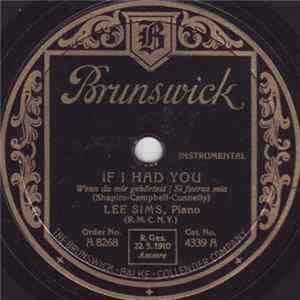 Lee Sims - If I Had You / Caressing You FLAC