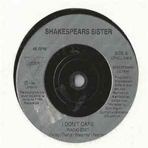 Shakespear's Sister - I Don't Care FLAC