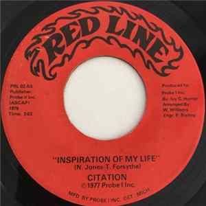 Citation - Inspiration Of My Life FLAC