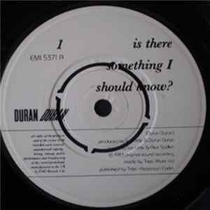 Duran Duran - Is There Something I Should Know? FLAC