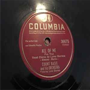 Count Basie And His Orchestra - All Of Me / Rusty Dusty Blues FLAC