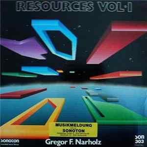 Gregor F. Narholz - Resources Vol. 1 FLAC