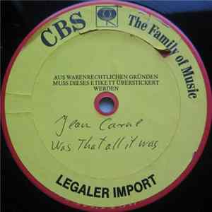 Jean Carn / Dee Dee Sharp Gamble - Was That All It Was / Breaking And Entering FLAC