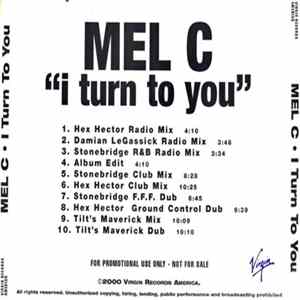Mel C - I Turn To You FLAC