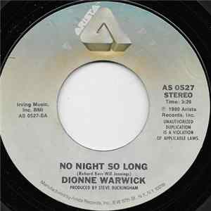 Dionne Warwick - No Night So Long / Reaching For The Sky FLAC