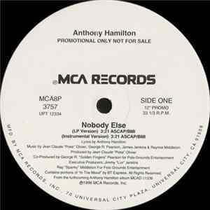 Anthony Hamilton - Nobody Else FLAC