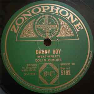 Colin O'More - Danny Boy / Kitty Of Coleraine FLAC