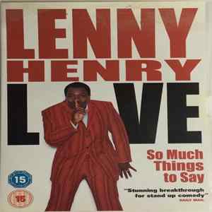 Lenny Henry - Lenny Henry Live So Much Things To Say FLAC