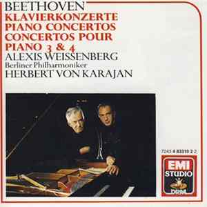 Beethoven, Alexis Weissenberg, Berliner Philharmoniker, Herbert Von Karajan - Piano Concertos 3 & 4 FLAC