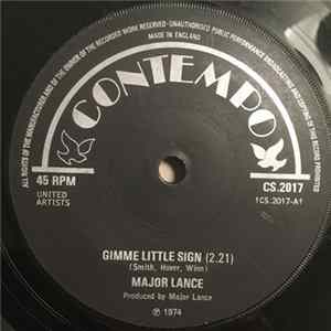 Major Lance - Gimme Little Sign FLAC