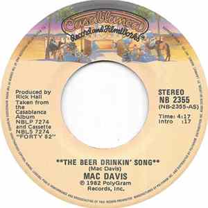 Mac Davis - The Beer Drinkin' Song FLAC