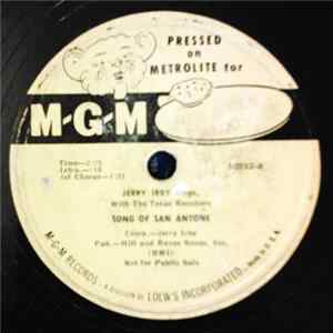 Jerry Irby With The Texas Ranchers - Song Of San Antone / The Sun Won't Shine For Me FLAC