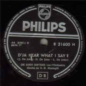 De John Sisters - D'ja Hear What I Say ? / Mandolino FLAC