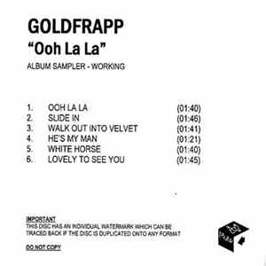 Goldfrapp - Ooh La La (Album Sampler - Working) FLAC