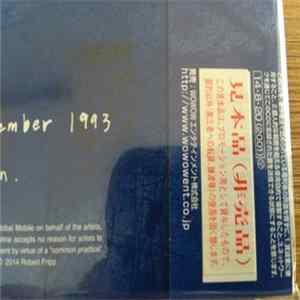 Sylvian / Fripp - Damage FLAC
