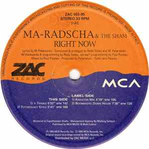 Ma'Radscha And The Sham - Right Now FLAC