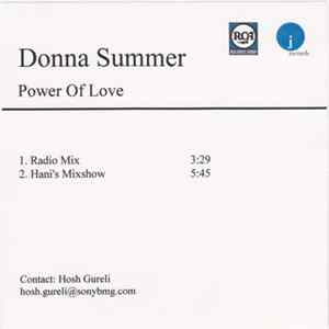 Donna Summer - Power Of Love FLAC