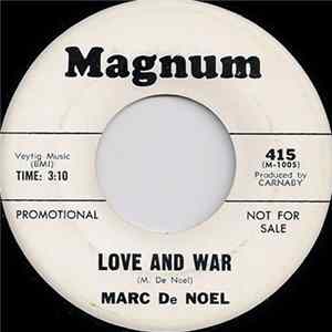 Marc De Noel - Love And War / Ain't No Good FLAC