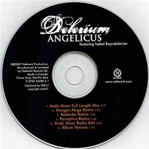 Delerium Featuring Isabel Bayrakdarian - Angelicus FLAC