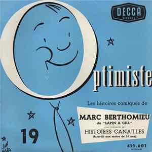 Marc Berthomieu "Du Lapin A Gill" - Optimiste N°19 Histoires Canailles FLAC