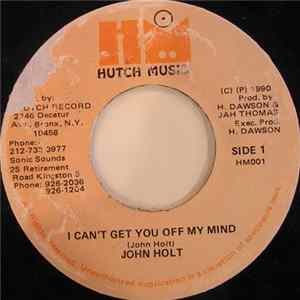 John Holt - I Can't Get You Off My Mind FLAC