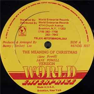 Jane Powell / Joe Richards - The Meaning Of Christmas / Rock Rock Me Baby FLAC