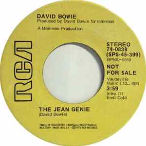 David Bowie - The Jean Genie FLAC