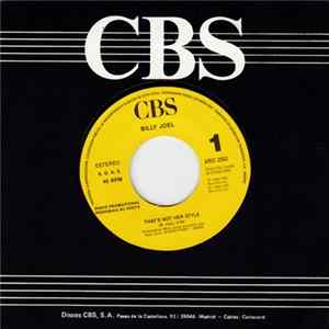 Billy Joel - That's Not Her Style FLAC
