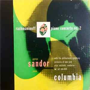 Rachmaninoff, Gyorgy Sandor, Artur Rodzinski, Philharmonic Symphony Orchestra of New York - Piano Concerto No. 2 FLAC