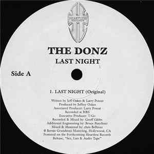 The Donz - Last Night FLAC