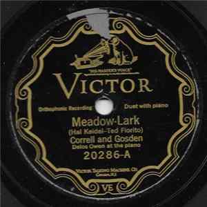 Correll And Gosden - Meadow-Lark / Kiss Your Little Baby, Good-Night! FLAC