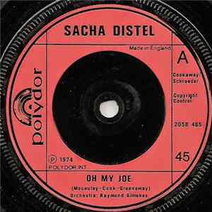 Sacha Distel - Oh My Joe FLAC