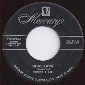 George & Earl - Done Gone / Better Stop, Look And Listen FLAC