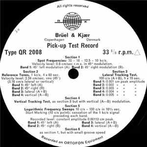 No Artist - Pick-up Test Record FLAC