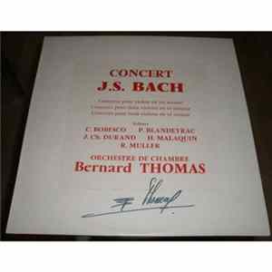 Orchestre de Chambre Bernard Thomas - Bach Concerto Pour Violon FLAC