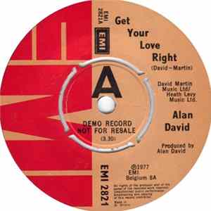 Alan David - Get Your Love Right FLAC