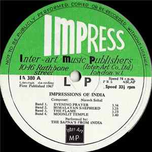 The Sapna's From India - Impressions Of India FLAC