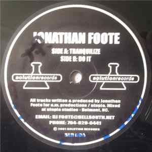 Jonathan Foote - Tranquilize FLAC