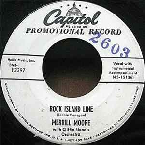Merrill Moore With Cliffe Stone's Orchestra - Rock Island Line / King Porter Stomp FLAC