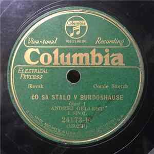 Andrej Gellert - Čo Sa Stalo V Burdošhause FLAC