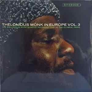 Thelonious Monk Quartet - Thelonious Monk In Europe Vol. 3 FLAC