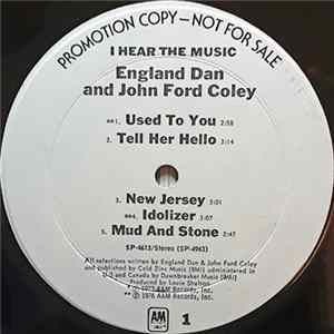 England Dan & John Ford Coley - I Hear The Music FLAC