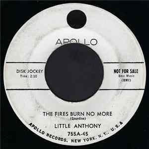 Little Anthony - The Fires Burn No More / I Know (Lift Up Your Head) FLAC