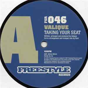 Valique - Taking Your Seat FLAC