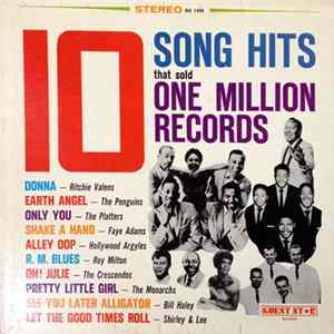 Various - 10 Song Hits That Sold One Million Records FLAC