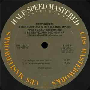 Beethoven, Maazel, Cleveland Orchestra - Beethoven - Symphony No. 6 FLAC