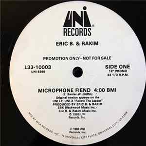 Eric B. & Rakim - Microphone Fiend FLAC