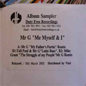 Mr. G - Me, Myself & I FLAC