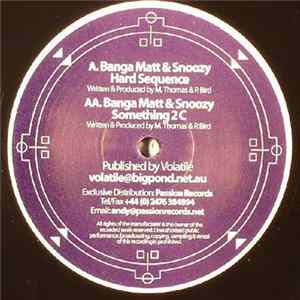 Banga Matt & Snoozy - Hard Sequence / Something 2 C FLAC