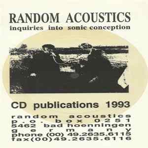 Various - Inquiries Into Sonic Conception - CD Publications 1993 FLAC